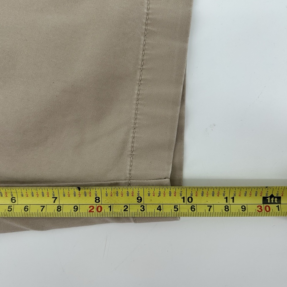 LL Bean Favorite Fit Shorts Womens 22W Khaki Bermuda Chino Momcore Americana - Picture 9 of 9